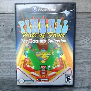 Pinball Hall of Fame for Nintendo GameCube - Black Case -untested